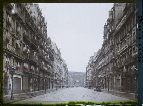 Image représentant Décorations rue de la Paix pour le 9ème congrès de la Légion Américaine (American Legion)