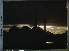 Image représentant Thrace, Andrinople, Coucher de Soleil sur Eski - Djami