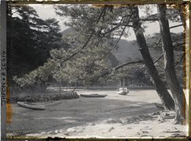 Image représentant Paysage à marée basse, aux abords du sanctuaire Itsukushima-jinja