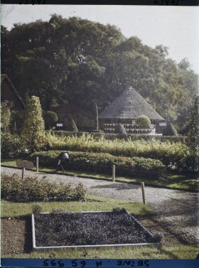 Image représentant L'Exposition Coloniale Internationale de 1931, un pavillon de l'Afrique équatoriale française (A.E.F.)