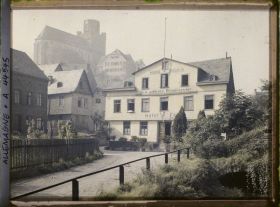Image représentant Allemagne, Oberwesel, Vue vers l'Eglise St Martin