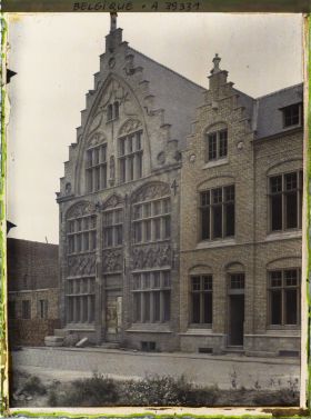 Image représentant Belgique, Ypres, La Maison Biebuygk reconstruite