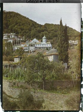 Image représentant Turquie, Karyès, Une vue sur les Konacks et Cellules de Karyès