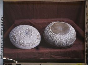 Image représentant Exposition d'art africain, grande calebasse