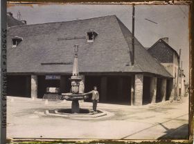 Image représentant France, Campan, Vieille halle