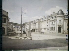 Image représentant France, Baccarat, Rue des Ponts reconstruites