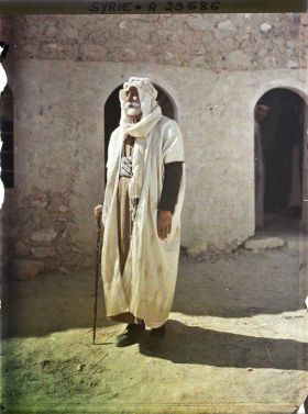 Image représentant Le cheikh Abdallah, chef bédouin sédentarisé