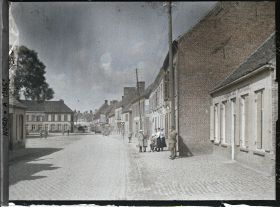 Image représentant France, Rexpoède, Rue - Place