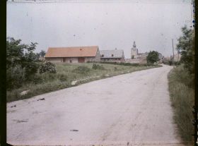Image représentant France, St Jean Cappel, L'entrée Sud du Village