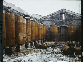 Image représentant Turquie, Smyrne, Rue Parallèle, Ruines d'une fabrique d'huile