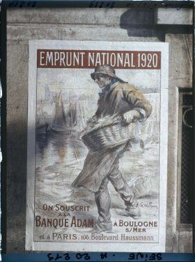 Image représentant Affiche de l'emprunt national de 1920, Banque Adam