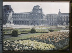 Image représentant Les tulipes au jardin des Tuileries