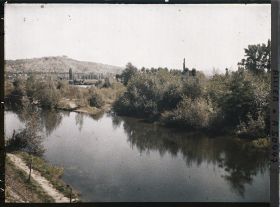 Image représentant L'Allier, vue prise du nouveau parc