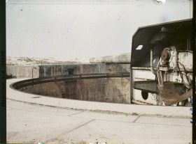 Image représentant Belgique, Knocke, Pièce pointée vers la mer dans les dunes