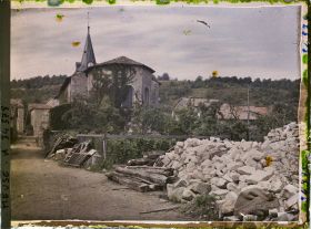 Image représentant France, St Maurice sous les Côtes, Abside de l'Eglise