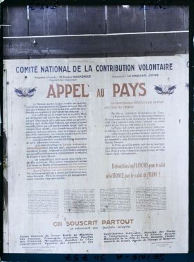 Image représentant Affiche d'appel à la Contribution Volontaire