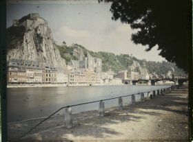 Image représentant Belgique, Dinant, La Meuse, la Citadelle et Notre-Dame