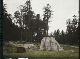 Image représentant France, Le Donon, Gare du Câble de ravitaillement du Col de Schirmeck (Allemand)