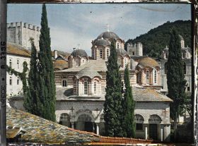 Image représentant Mont Athos, Esphiguemenou, Monastère d'Esphiguemenou