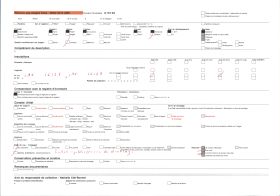 Image représentant France, St Quentin, L'abside de l'Eglise et les fils de fer barbelés