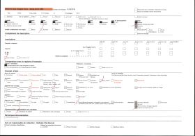 Image représentant France, Coucy la Ville, Fresques de l'Eglise datant du XVIe Siècle