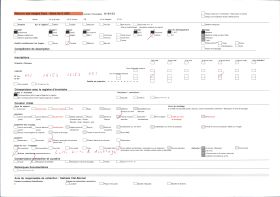 Image représentant France, St Quentin, La voute de la grande nef
