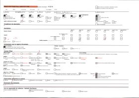 Image représentant Monseigneur Landais, archiprêtre de la cathédrale posant près d'une statue