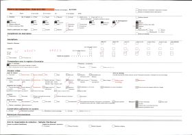 Image représentant France, Soissons, Effet de Soleil Couchant sur la Cathédrale