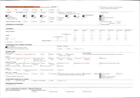 Image représentant Les toits de la ville en ruines et effets de ciel