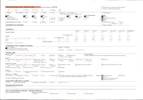 Image représentant France, Soissons, Tour Sud de la Cathédrale et reconstruction Evêché XIIIe