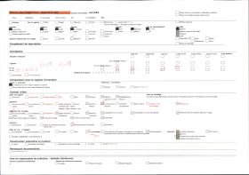 Image représentant Cases de fétiches dans le village indigène