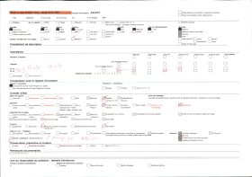 Image représentant Cases de fétiches dans le village indigène