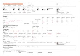 Image représentant Cases à flanc de montagne, au milieu d'éboulis rocheux