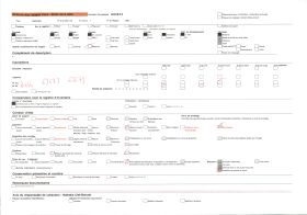 Image représentant Un tata (case) et deux indigènes de type somba
