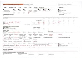 Image représentant Décor en relief sur un bâtiment de réception (Ajalala) de la deuxième cour du palais de  null Glélé