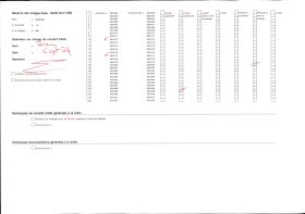 Image représentant Décor en relief sur un bâtiment de réception (Ajalala) de la deuxième cour du palais de  null Glélé