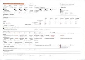 Image représentant Exposition d'art africain, siège en bois cariatide