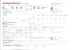 Image représentant Intérieur de l'église Sainte-Catherine, la nef de gauche et les orgues