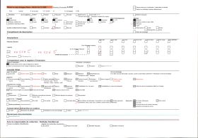 Image représentant Les bords de la Jordanne, quartier du pont rouge, avec la statue du pape Gerbert