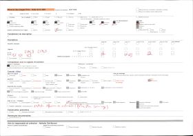 Image représentant Une habitante de Ploumanach, Mme Francine, portant la coiffe