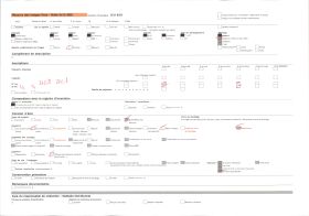 Image représentant La hangar d'une ferme couvert de paille