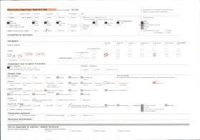 Image représentant La plage de Trestraou avec au premier plan un champ de pommes de terre