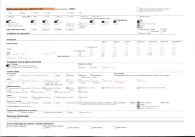 Image représentant France, Régnac, Les Guilloteaux vus de face et d'en haut au 1er plan et en bas maison avec vieux toits
