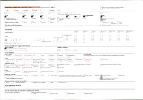 Image représentant France, Domme, Des balasts sur un âne, le grand-père et la petite fille sur un âne