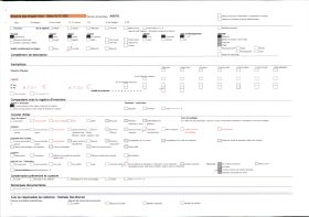 Image représentant France, Echantillonage de Cultures de blé durant la guerre : culture imparfaite et inégalité des tiges : coquelicots, un peu de vesces et "alouettes" ou "pieds d'alouettes".