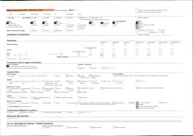 Image représentant France, Echantillonage de Cultures de blé durant la guerre : culture imparfaite et inégalité des tiges : coquelicots, un peu de vesces et "alouettes" ou "pieds d'alouettes".