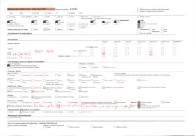 Image représentant La Seine vue du Château Gaillard vers l'amont et le pont suspendu