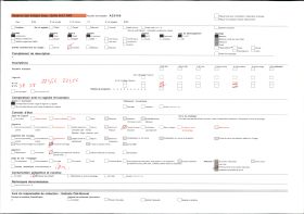 Image représentant La Seine vue du Château Gaillard vers l'amont et le pont suspendu