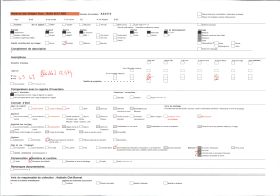 Image représentant Le Château Gaillard, vu d'ensemble vers la Seine