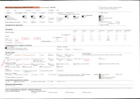 Image représentant L'entrée de l'Hôtel de Ville, vue de la rue Sainte-Foy